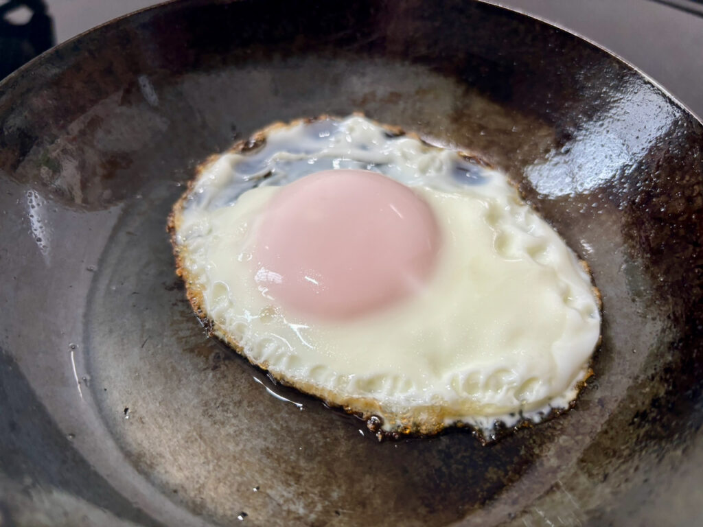 ユニフレーム ちびパン レシピ 目玉焼き