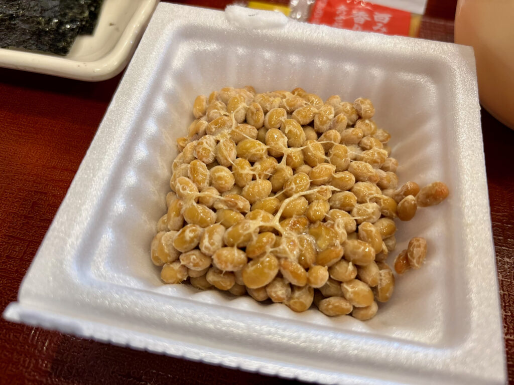 なか卯の納豆