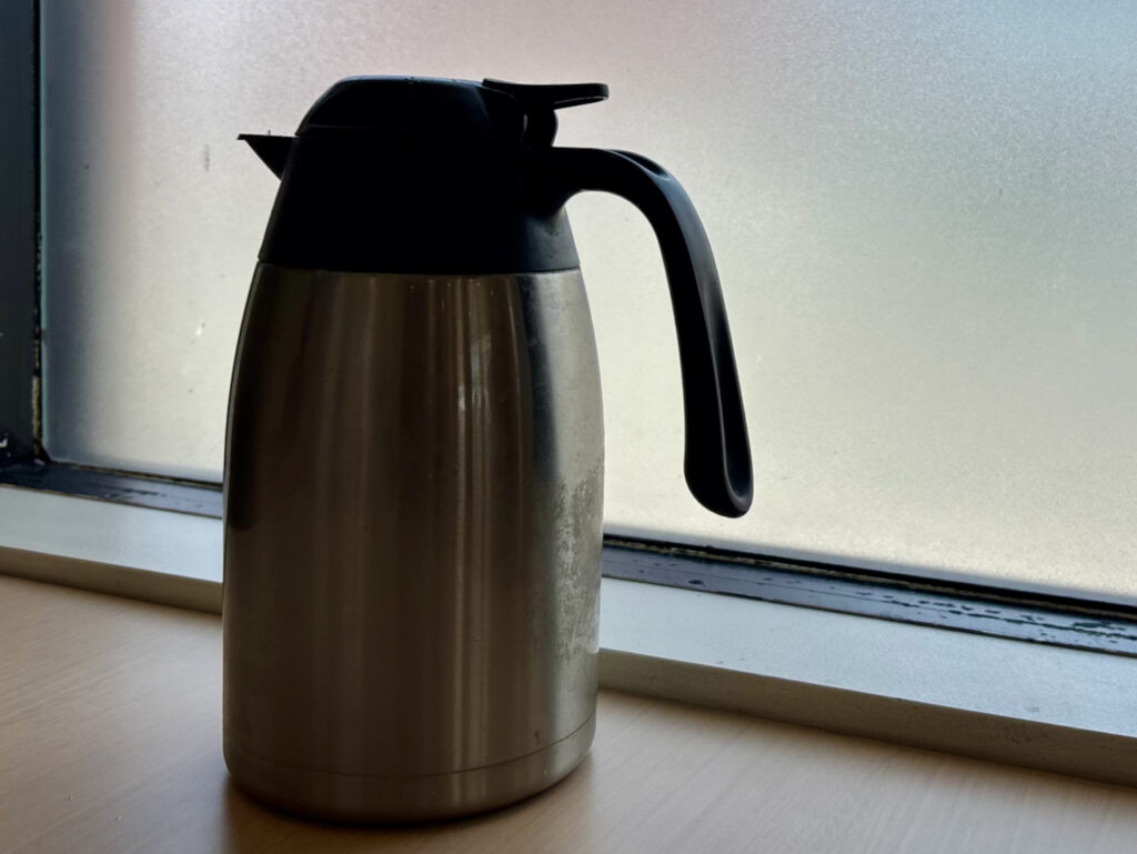 ゆで太郎のそば湯