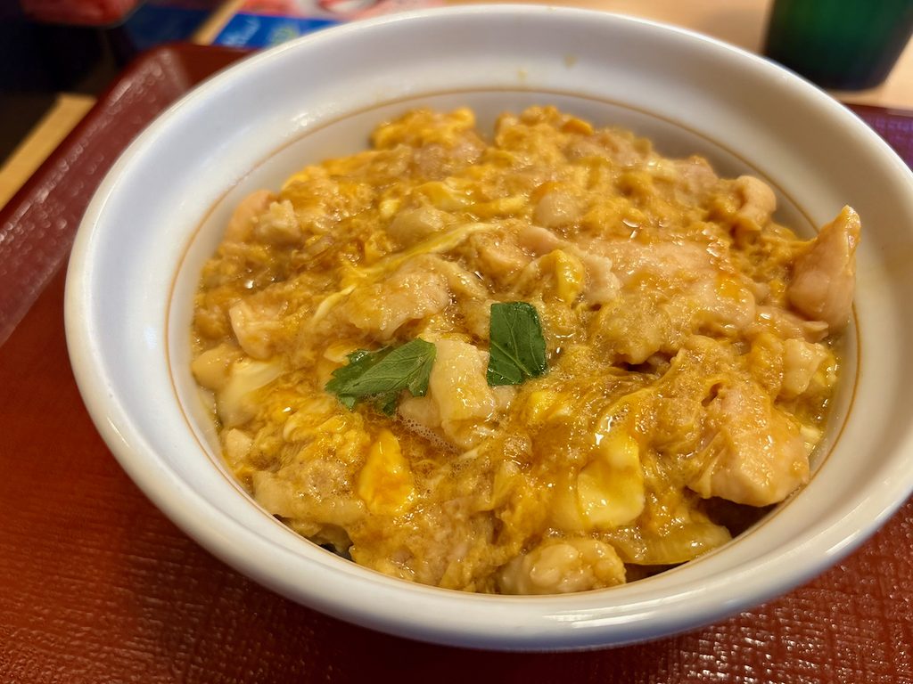 なか卯の親子丼並盛