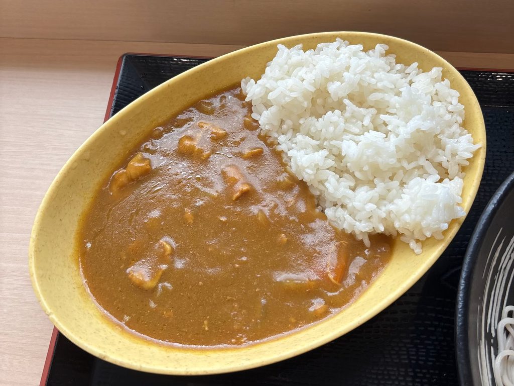 具材もしっかり入ったマイルドなカレールー